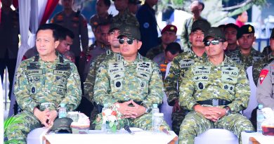 Perkuat Sinergitas TNI-Polri, Pangkormar hadiri pengangkatan warga kehormatan Korpasgat