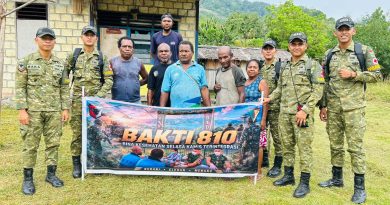 TNI Hadir untuk Rakyat, Kompi Medis Yonif TP 810/BEM Berikan Layanan Kesehatan Gratis di Kampung Sosiri