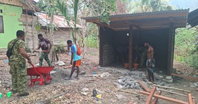 Progres 85 Persen, Satgas TMMD Ke-130 Segera Hadirkan MCK Layak bagi Warga Yamboi