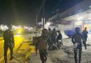Jaga Keamanan Wilayah Binaan, Prajurit Yonif  TP 810/BEM Gelar Patroli Malam di Doyo Baru