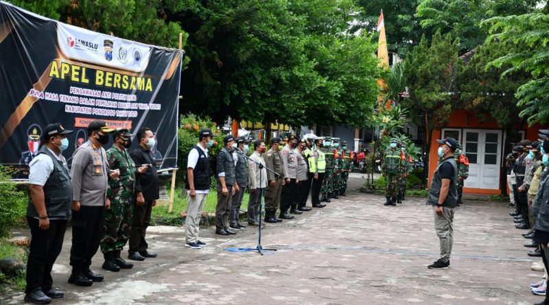 Dandim 0802/Ponorogo Hadiri Apel Bersama Pengawasan Anti Politik Uang ...