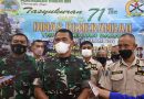 Syukuran HUT ke-71 Penerangan TNI AD, Danrem Bangga dengan Pencapaian Penrem 081/DSJ