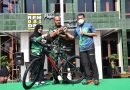 Olahraga Bersama Anggota, Danrem Beri Dooprize Sepeda
