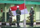 Dandim Ngawi Pimpin Upacara Pengibaran Bendera Merah Putih