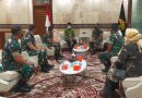 Dandim 0501 JP BS Dampingi Pangdam Jaya Mayjen TNI Untung Budiharto  Silaturahmi dengan Imam Besar Mesjid Istiqlal