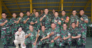 Kasdim 0501 Pimpin Korps Raport Pelepasan Personel Purna Tugas dan Personel Baru Masuk Satuan