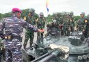 Ranpur BMP 3F Yontankfib 2 Marinir Dukung Kunjungan Taruna AAL