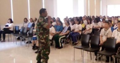 Babinsa Koramil 04/GBR Laksanakan Army Go To School di Wilayah Binaan