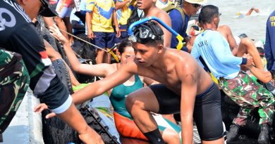 Perenang Yonranratfib 2 Mar Berlaga Di Kasal Cup Fin Swimming Selat Madura