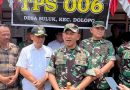 Monitoring TPS di Madiun, Danrem 081/DSJ : Alhamdulillah Berjalan Aman, Tertib dan Lancar