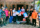 Koramil 0806-12 Munjungan dan BPBD Trenggalek Salurkan Bantuan Sembako ke Korban Banjir