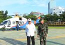 Gunakan Helikopter Panglima TNI Tinjau Arus Balik Lebaran 1445 H/2024