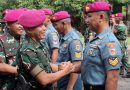 Prajurit Kima Menkav 2 Marinir TNI AL Sandang Pangkat Baru