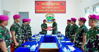 Memorandum dan Tour Facility Komandan Batalyon Kapa 2 Marinir