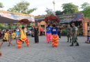 Semarak HUT ke-79 TNI dan HUT ke-61 Korem 081/DSJ: Lomba Angkat Barongan Jumbo Kobarkan Semangat Budaya di Trenggalek