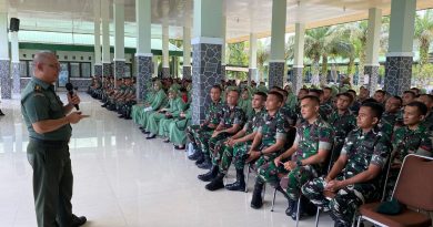 Korem 012/TU Adakan Penyuluhan Hukum untuk Prajurit dan Persit Yonif 115/ML