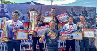 Atlet Renang Yonif 1 Marinir Juarai Open Turnamen Kejuaraan Nasional Selam Open Water Fin Swimming Piala Panglima TNI Tahun 2024