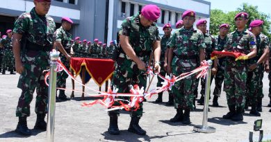 Plaza Brigif 2 Marinir Diresmikan Langsung  Oleh Dankormar