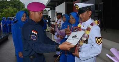 Lepas Purna Tugas Anggota, Dandenjaka Kolonel (Mar) Rino Rianto :  “Kalian adalah suri tauladan dan tolok ukur bagi kami yang berdinas”