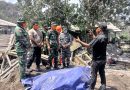 TNI Siaga Bantu Korban Erupsi Gunung Lewotobi Laki-Laki di Flores Timur