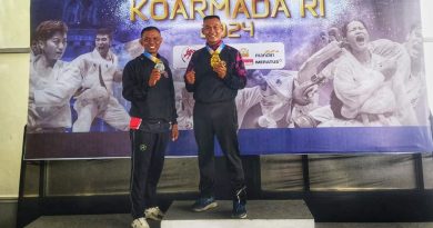 Atlet Karate Yonranratfib 2 Marinir Raih Prestasi Kejuaraan Nasional Piala Pangkoarmada RI Tahun 2024