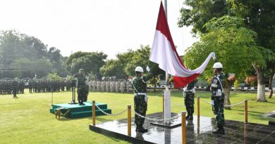 Dandim 0802/Ponorogo Jadi Irup Upacara Bendera 18 Nopember 2024