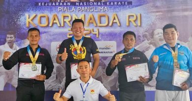 Atlet Yonkapa 2 Marinir TNI AL Raih Prestasi Kejurnas Karate Pangkoarmada RI 2024