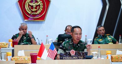 Melalui Vicon Panglima TNI Tingkatkan Kerjasama Militer Indonesia-USA