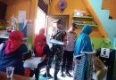 Babinsa Koramil 07/Kemayoran Petugas Kesehatan Laksanakan Pos Pin Polio Balita Dan Pengecekan Kesehatan Lansia