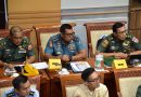 Dankormar Dampingi Kasal Rapat Kerja dengan Komisi I DPR RI