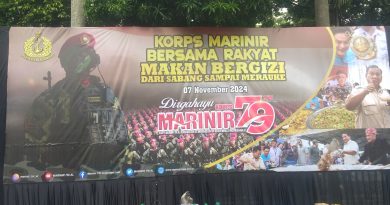 Sambut HUT Marinir ke 79, Jajaran Korps Marinir Gelar Bakti Sosial Serentak Seluruh Nusantara