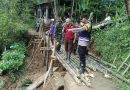 Gotong Royong TNI-Polri dan BPBD Pulihkan Jalan Longsor di Panggul, Trenggalek