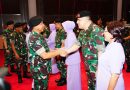 Panglima TNI Terima Laporan Korps Kenaikan Pangkat 16 Perwira Tinggi TNI