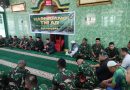 Jelang Hari Juang TNI AD Ke-79 Tahun 2024, Prajurit Kodim 1710/Mimika Gelar Doa Bersama Secara Terpimpin