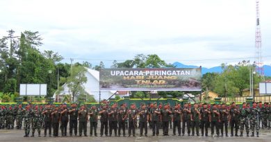 Kodim 1710/Mimika Gelar Upacara Peringatan Hari Juang TNI AD Ke-79