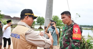 Bencana Banjir Ponorogo, Dandim Ponorogo Dampingi Kepala BNPB Tinjau Pengungsi dan Lokasi Terdampak