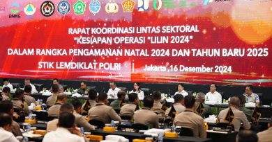 Panglima TNI Hadiri Rakor Lintas Sektoral Kesiapan Operasi Lilin 2024