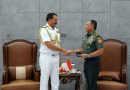 Dihadapan Panglima TNI Kepala Staf Angkatan Laut India Ajukan Keikutsertaan pada Latihan Multilateral TNI AL