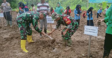 Kodim 0801/Pacitan Gelar Aksi Tanam Pohon