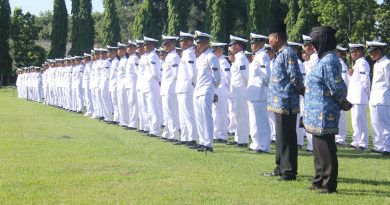 Prajurit Resimen Kavaleri 2 Marinir Upacara Hari Bela Negara Ke 76