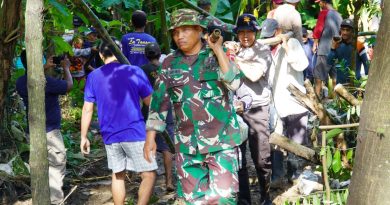 Sinergitas TNI Percepat Rehabilitasi Pasca Bencana di Ponorogo