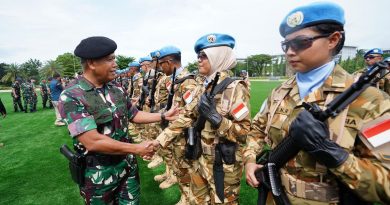 Panglima TNI: Setiap Tindakan Yang Kalian Lakukan Jadi Cerminan Wajah TNI dan Negara Indonesia Di Mata Dunia