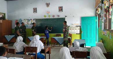 Kodim 0802/Ponorogo Ajak Generasi Muda Cerdas Matematika Dengan Metode Gasing