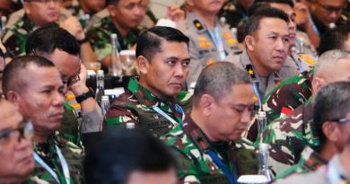 Danlanud Sultan Hasanuddin Hadiri Rapim TNI-Polri 2025