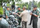 Seluruh Motor Dinas Prajurit Diperiksa Dandim Ponorogo. Ada Apa ?