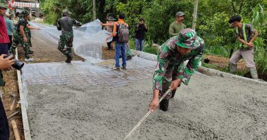 Cerita TMMD 123 Tulungagung: Udin Sebut Jalan Rusak Sering Bikin Pengendara Jatuh