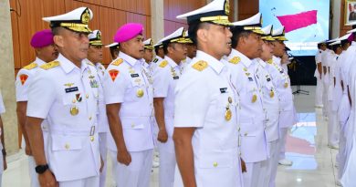 Wadan Kormar Hadir  Dalam Sertijab Empat Pati TNI AL