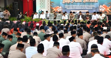 Sinergitas TNI – Polri di Ponorogo dalam Peringatan Nuzulul Quran 1446 H