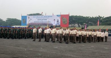 Prajurit Menkav 2 Mar Ikuti Apel Khusus dan Halal Bihalal Komandan Korps Marinir