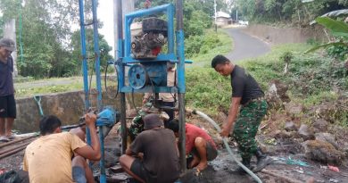 “Air Bersih untuk Masa Depan” Mengatasi Kesulitan Masyarakat Melalui Program TMMD Ke-124 Kodim 1501/Ternate